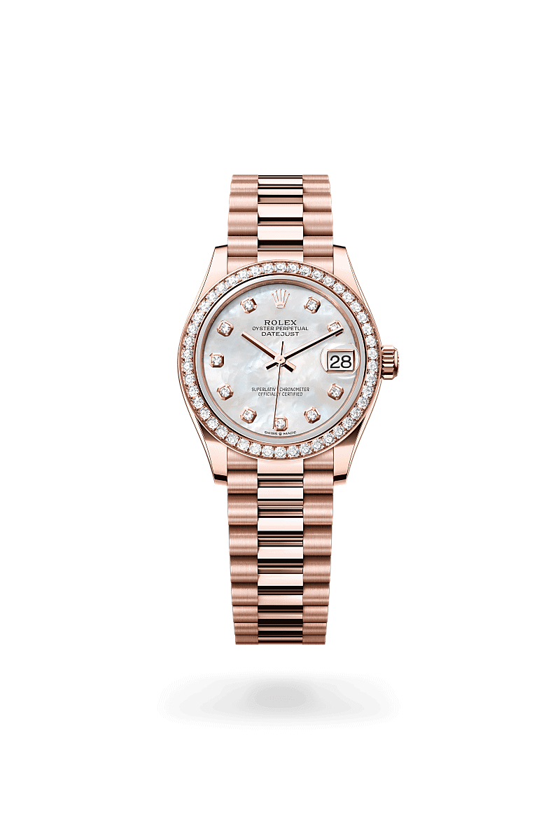 Rolex Datejust 31 in 18 Karat Everose-Gold