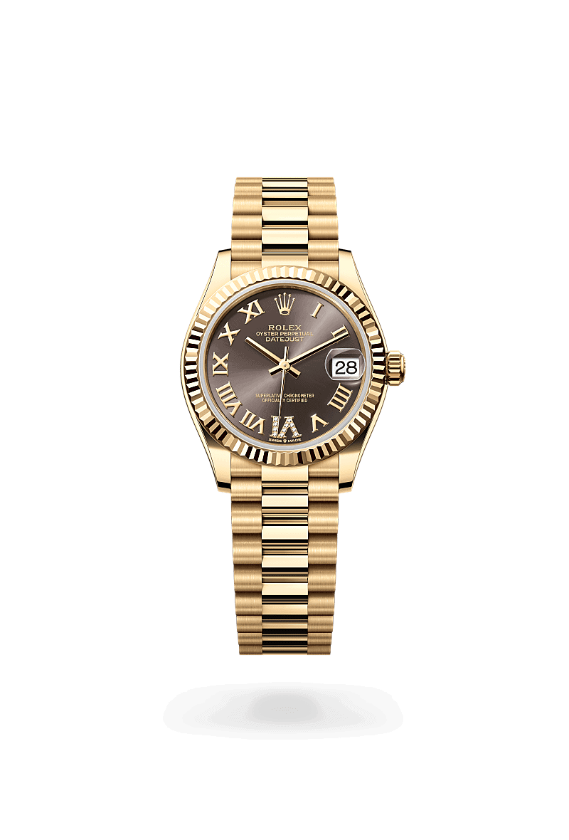 Rolex Datejust 31 in 18 Karat Gelbgold