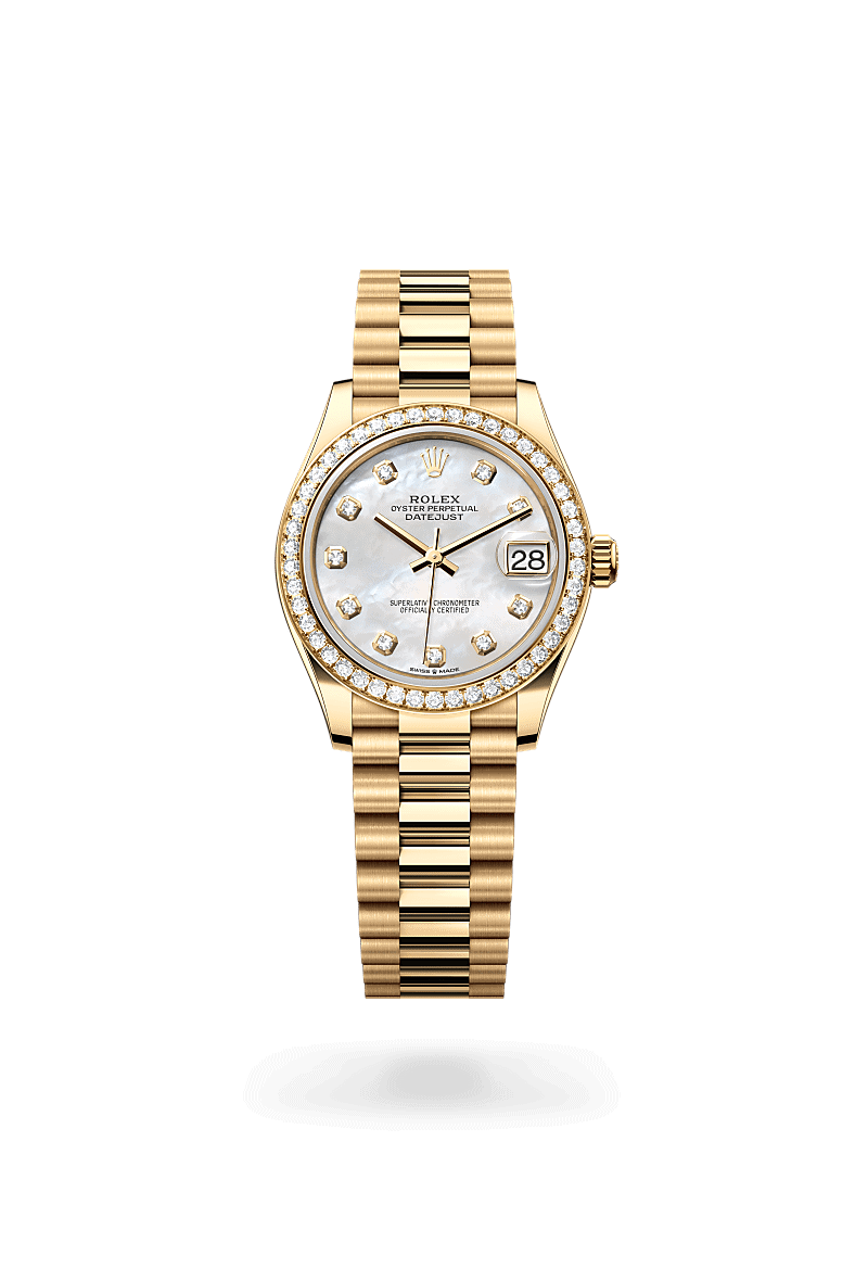 Rolex Datejust 31 in 18 Karat Gelbgold