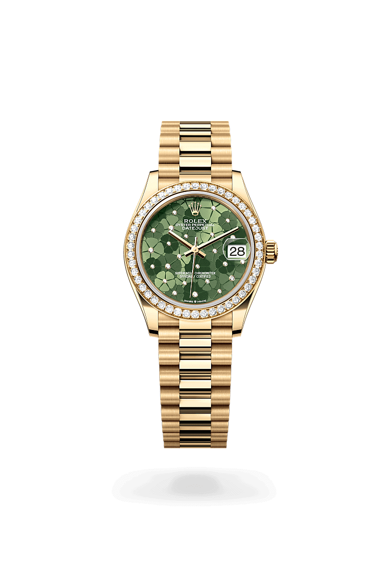 Rolex Datejust 31 in 18 Karat Gelbgold