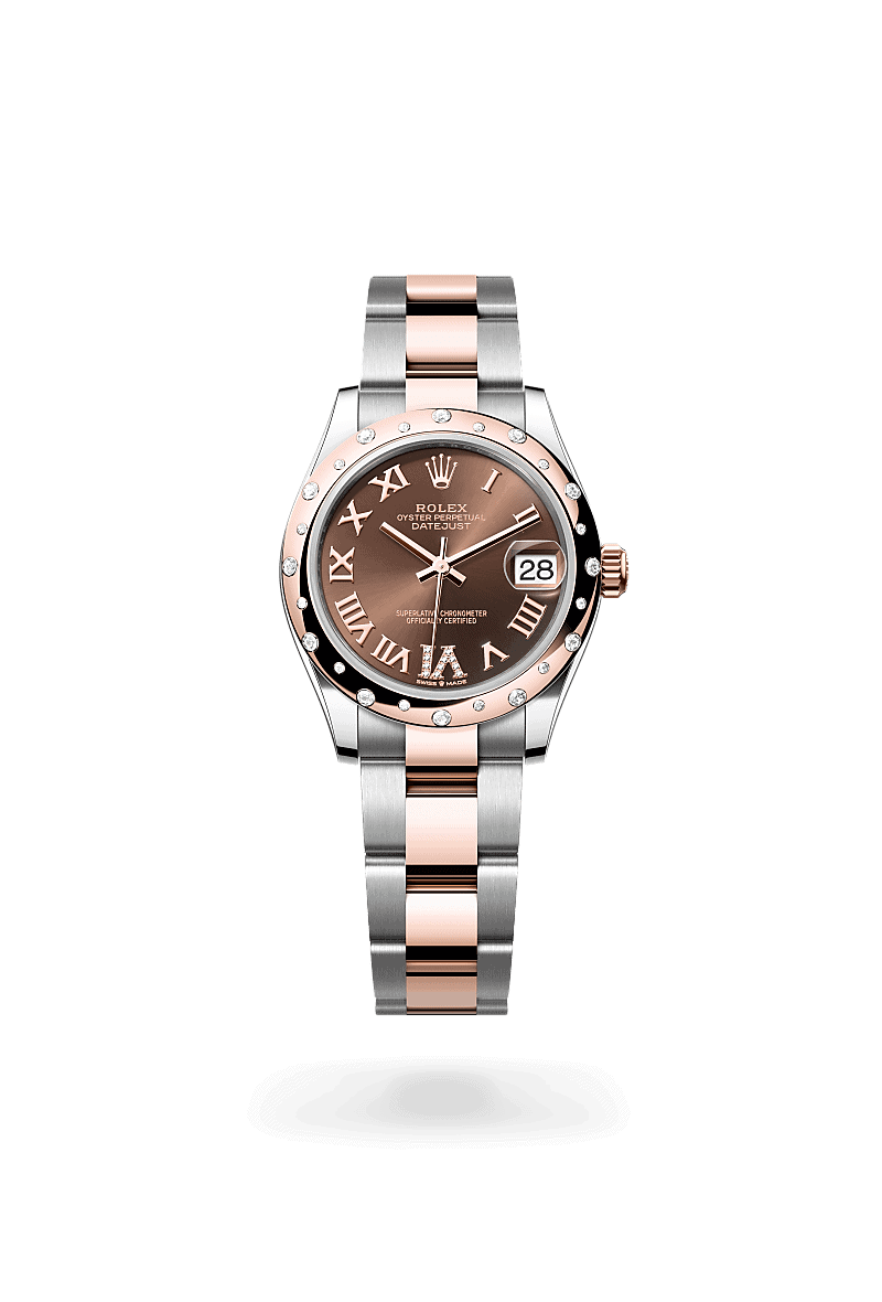 Rolex Datejust 31 in Rolesor Everose (Kombination aus Edelstahl Oystersteel und Everose-Gold)