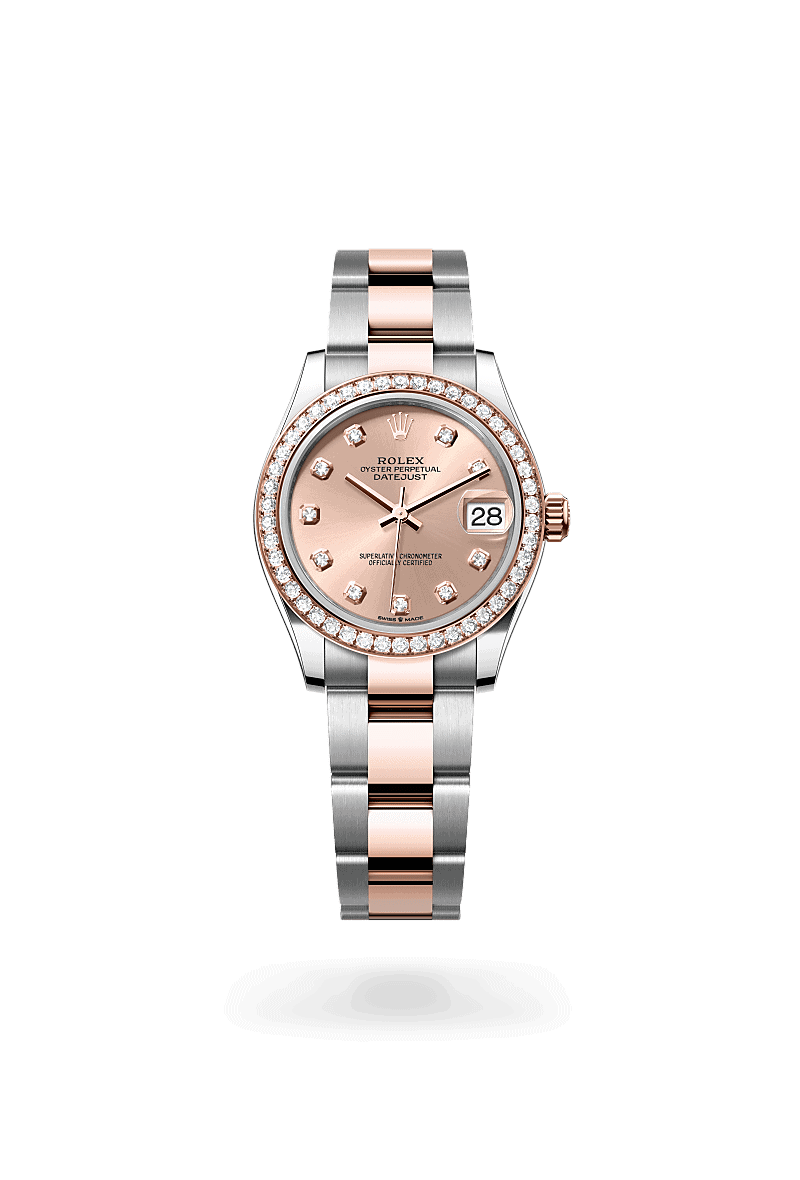 Rolex Datejust 31 in Rolesor Everose (Kombination aus Edelstahl Oystersteel und Everose-Gold)