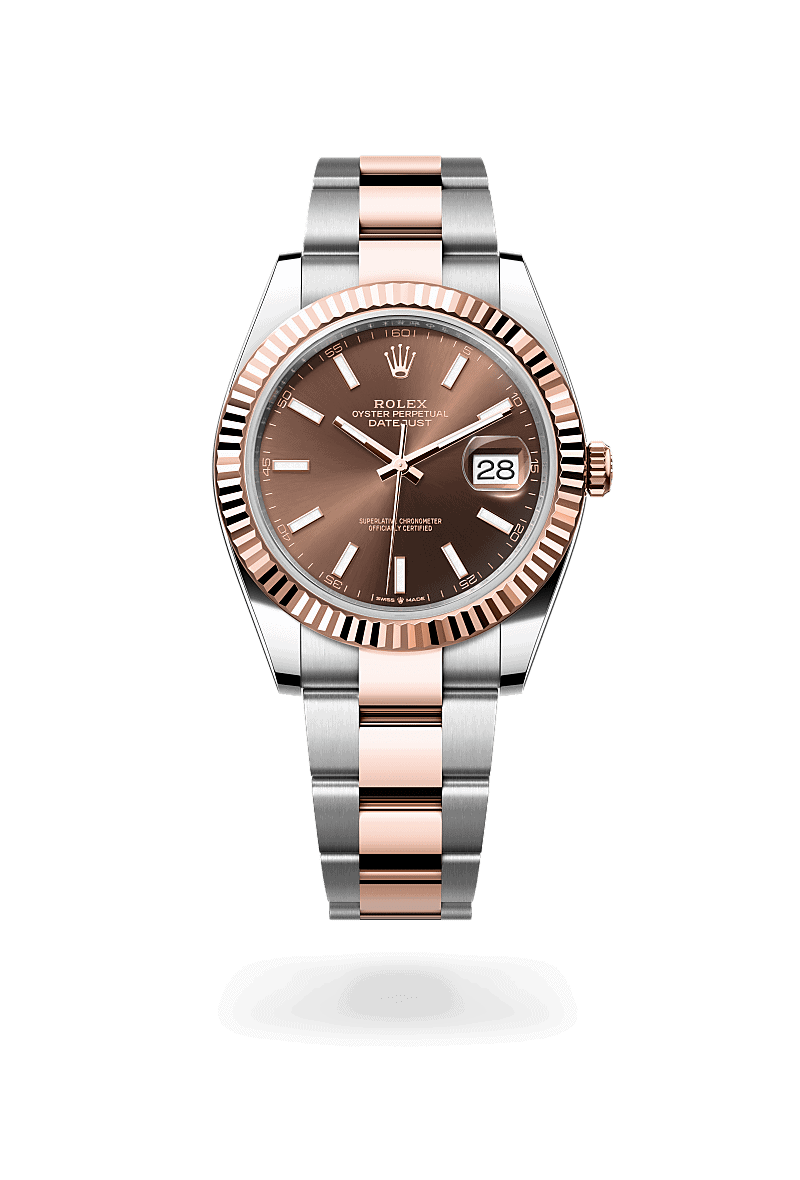 Rolex Datejust 41 in Rolesor Everose (Kombination aus Edelstahl Oystersteel und Everose-Gold)