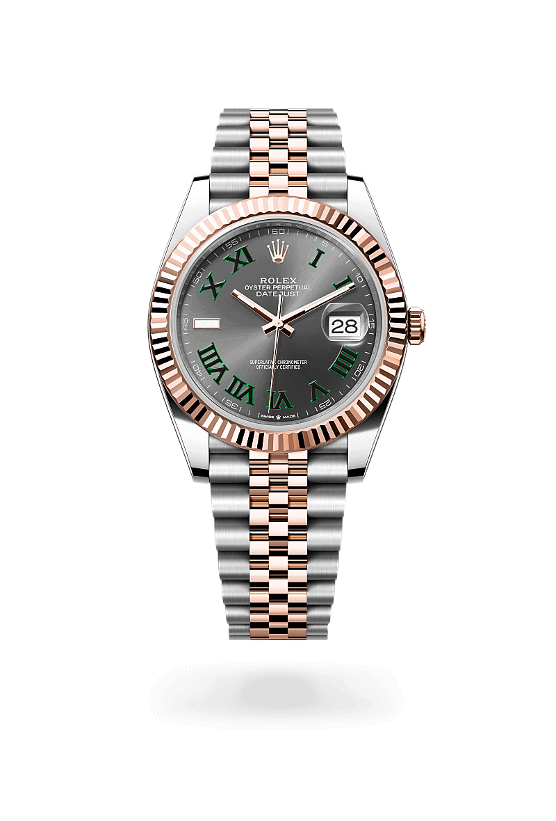 Rolex Datejust 41 in Rolesor Everose (Kombination aus Edelstahl Oystersteel und Everose-Gold)