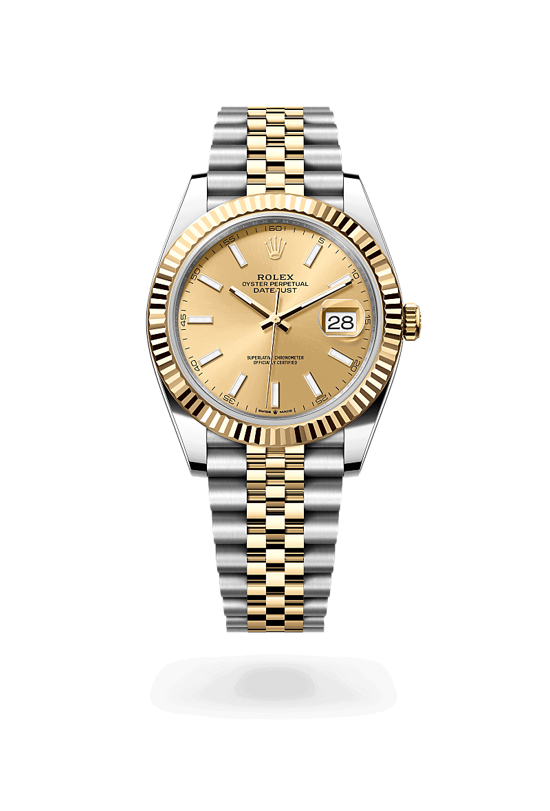 Rolex Datejust 41 in Rolesor gelb (Kombination aus Edelstahl Oystersteel und Gelbgold)