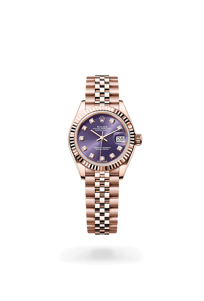 Rolex Lady-Datejust in 18 Karat Everose-Gold