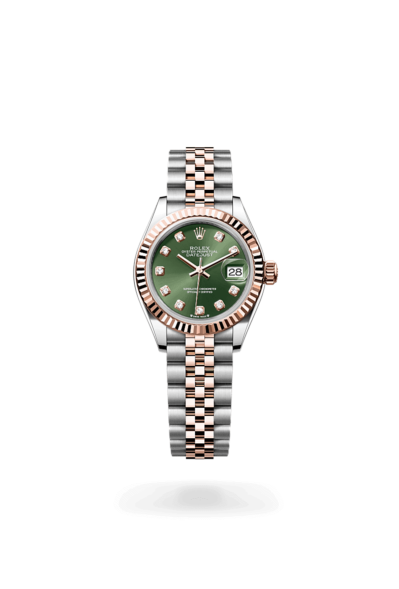 Rolex Lady-Datejust in Rolesor Everose (Kombination aus Edelstahl Oystersteel und Everose-Gold)