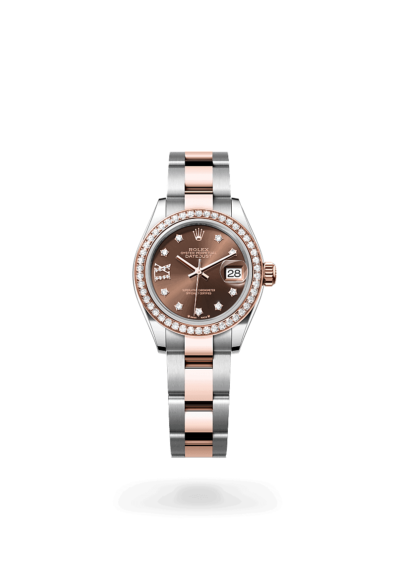 Rolex Lady-Datejust in Rolesor Everose (Kombination aus Edelstahl Oystersteel und Everose-Gold)