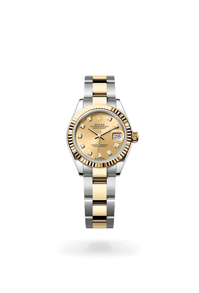 Rolex Lady-Datejust in Rolesor gelb (Kombination aus Edelstahl Oystersteel und Gelbgold)