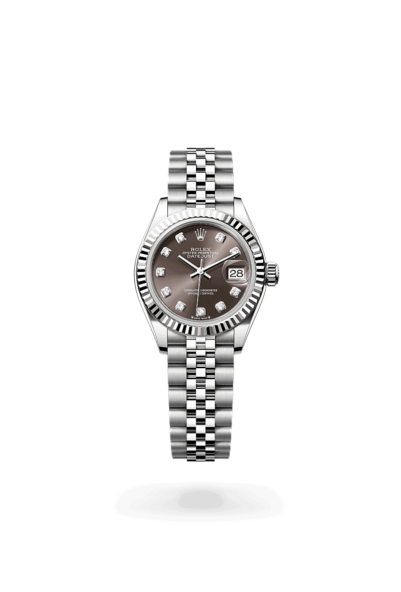 Rolex Lady-Datejust in Rolesor weiß (Kombination aus Edelstahl Oystersteel und Weißgold)