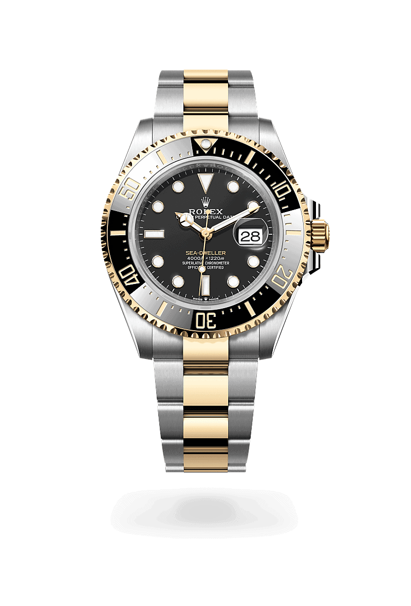 Rolex Sea-Dweller in Rolesor gelb (Kombination aus Edelstahl Oystersteel und Gelbgold)