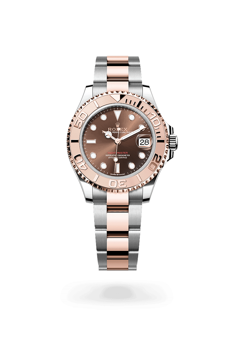 Rolex Yacht-Master 37 in Rolesor Everose (Kombination aus Edelstahl Oystersteel und Everose-Gold)